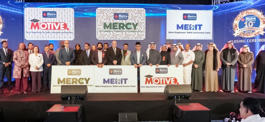 Metro Medical Group’s 10th Anniversary Grand Finale Becomes Historic: A Matter of Pride for the Indian Expatriate Community in Kuwait